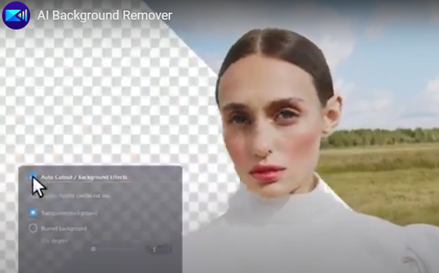 powerdirector ai background remover